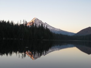 View of Mt. Hood from Lost Lake